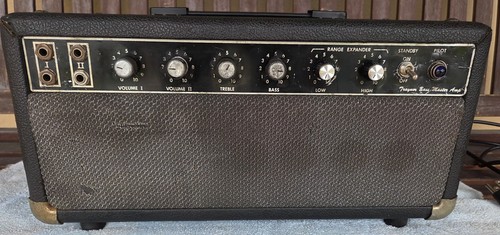 Traynor YBA1 Bassmaster Head 1967 Hand wired Point to Point All Tube Guitar Bass - Picture 1 of 15