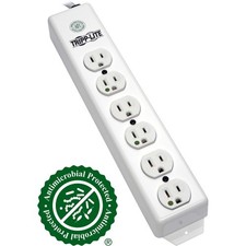 Tripp Lite by Eaton Safe-IT Medical-Grade Power Strip UL 1363 6x Hospital-Grade