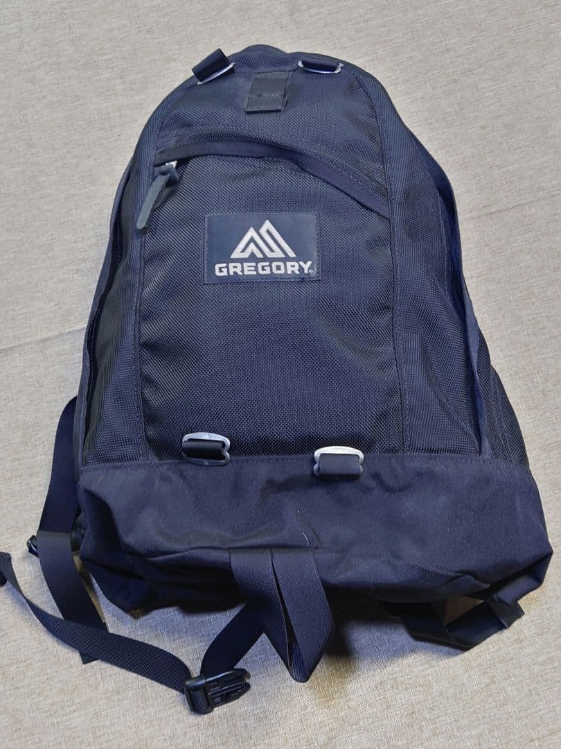 Gregory Fine Day Old Model Backpack Rucksack Blac… - image 1