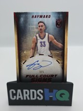 2023-24 Topps Three - Full Court Signs Gordon Hayward #FCS-GH /5 (AUTO On Card)