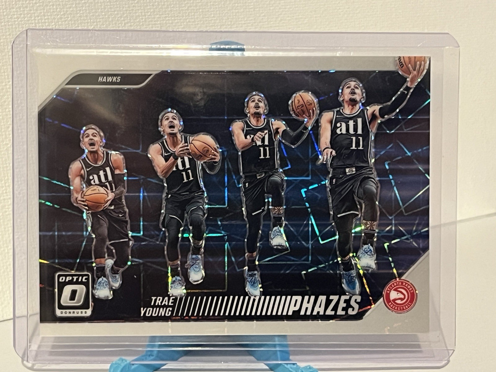 2024-25 Panini Optic NBA Trae Young Phazes  lazer Case Hit SSP Atlanta Hawks