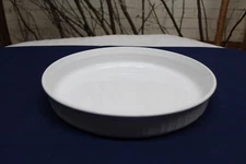 Corning Ware F-3-B French White 10" Quiche Pan / Pie Plate / Baking Dish