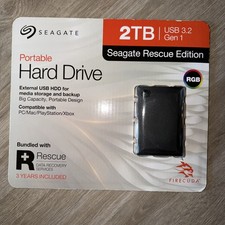 Seagate 2TB, External (3EDAY1570) Hard Drive