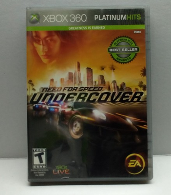 #ad Need for Speed: Undercover Xbox 360 2008 Complete Tested Working Free Ship $18.99