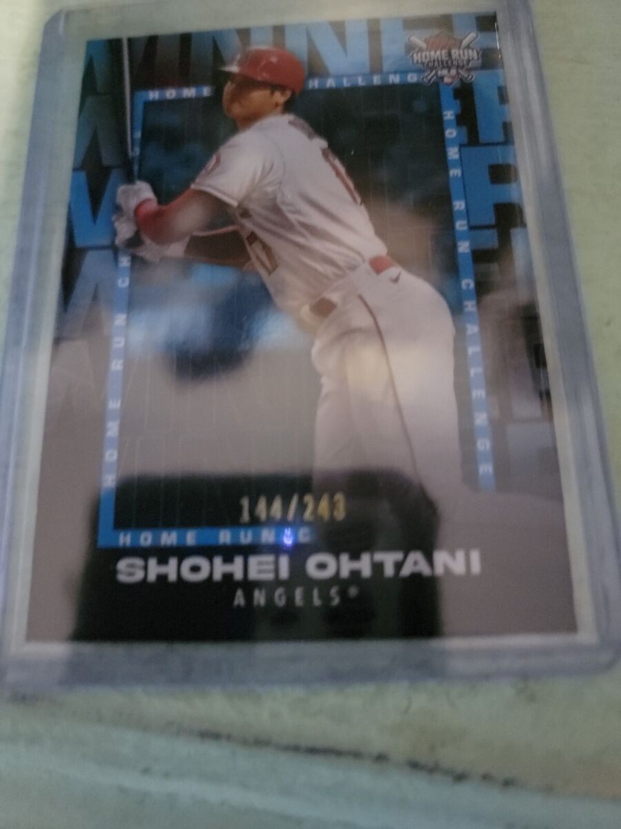 Topps Homerun Challenge Winner Shohei Ohtani 144/243 | eBay Topps Homerun Challenge Winner Shohei Ohtani 144/243 | eBay