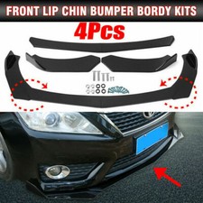 Universal Car Front Bumper Lip Body Kit Splitter Spoiler Diffuser Protector Us Universal Car Front Bumper Lip Body Kit Splitter Spoiler Diffuser Protector Us