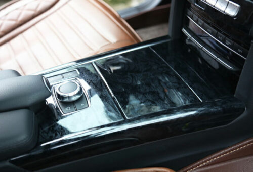 For Benz E~Class 14~15 Black Wood Grain Interior Decoration Full Set Cover Trim - Picture 10 of 11