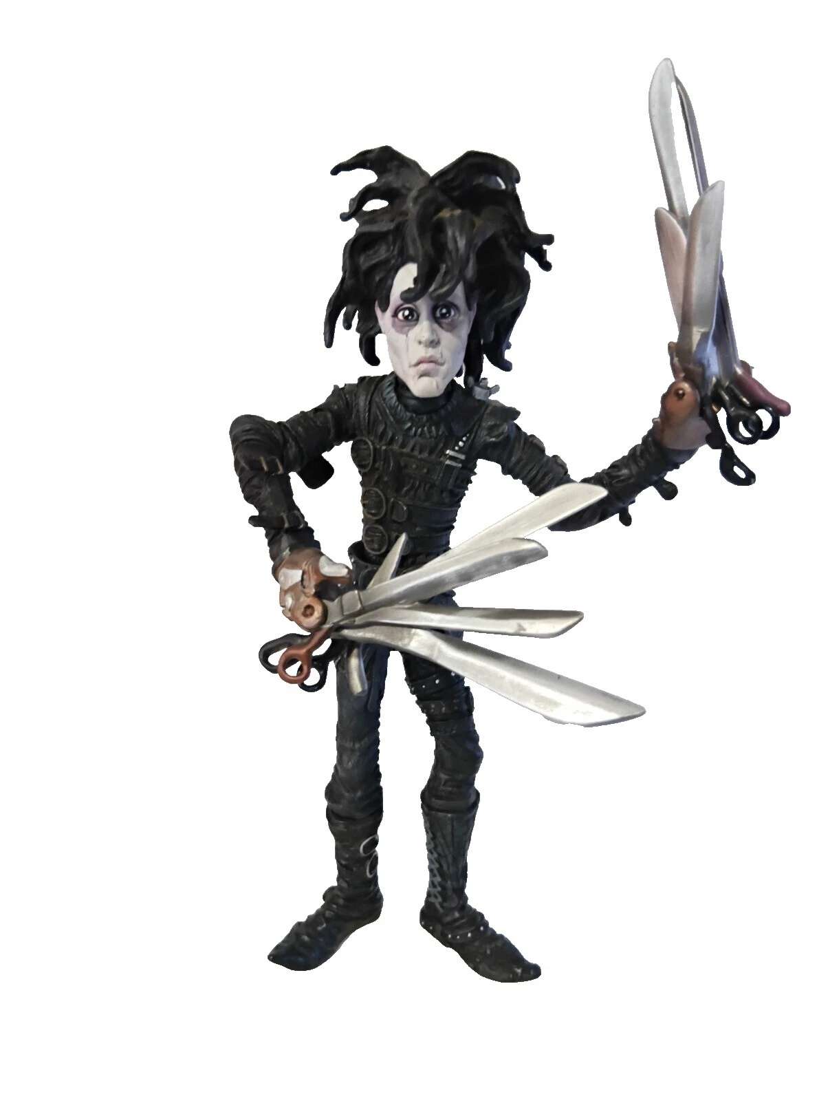 Figuras de acción Mezco Edward Scissorhands y accesorios