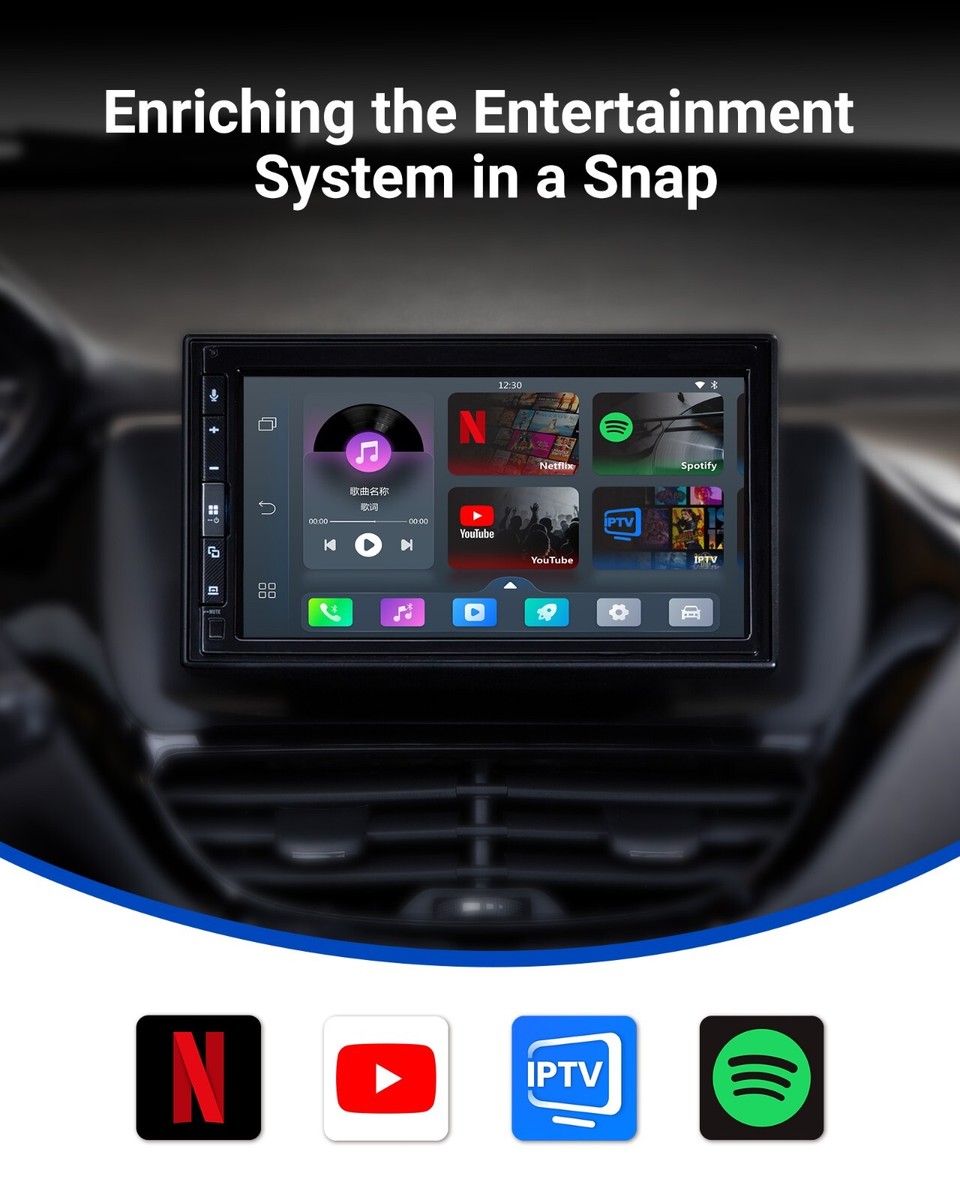 【Nerrcilo】 Play2Video Pro CarPlay AI BOX Affordable Play2Video Pro With Wireless Carplay & Apps