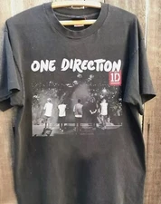 One Direction Tour Shirt, One Direction 100_ Cotton T-shirt Unisex S-5XL