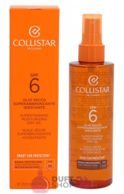 Collistar Supertanning Moisturizing Dry Oil SPF6 200 ml