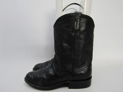 Champion Boot Co. Mens Size 8.5 EEE Black Leather Custom 