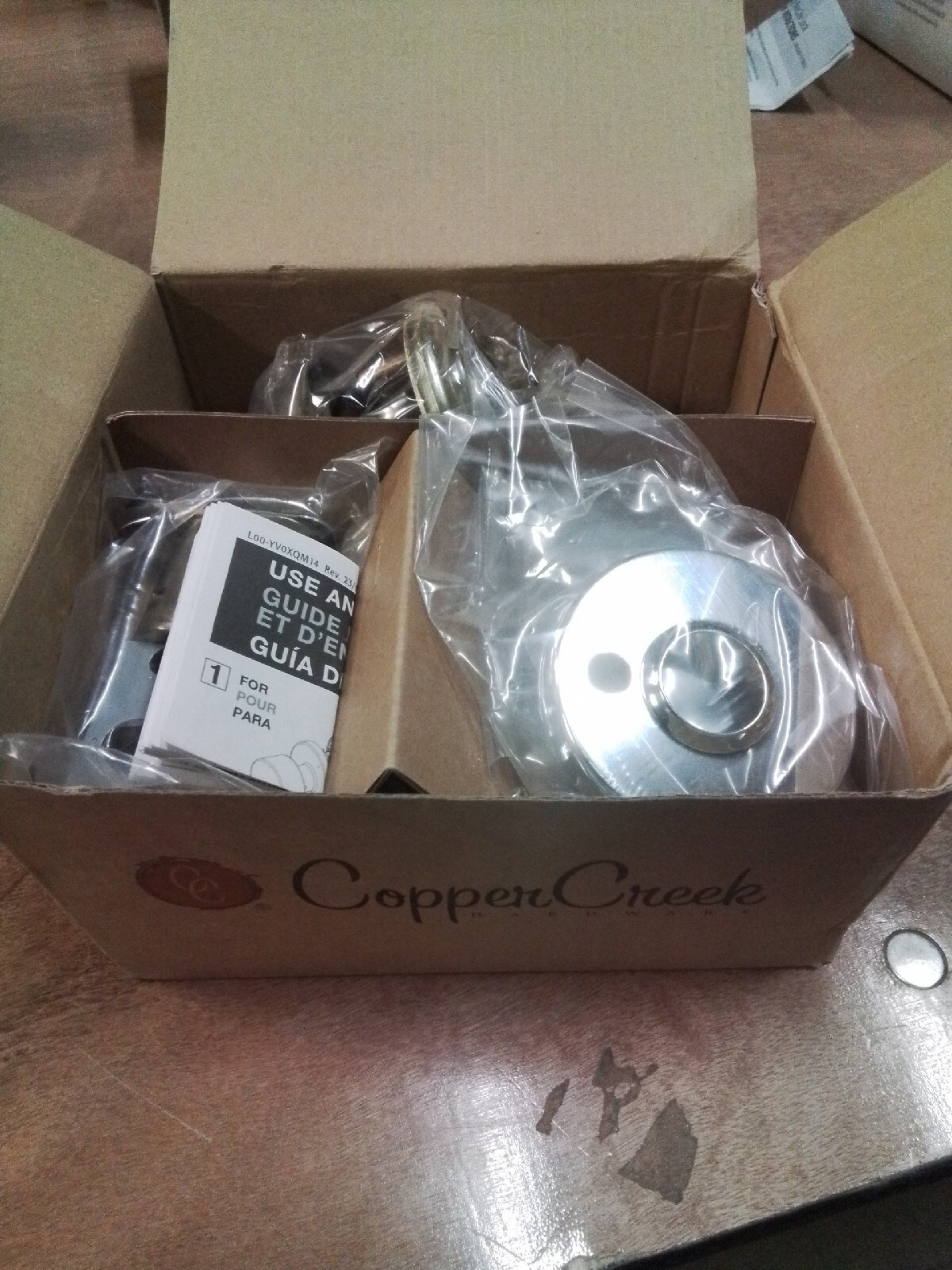 Modern ML2231PS Push Button Privacy Door Lever for Enhanced Security-image