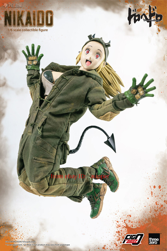 threea　3A　threezero　ホットトイズ　1/6　フィギュア Threezero 3a Figzero Series Nikaido Dorohedoro 1/6 Action Figure
