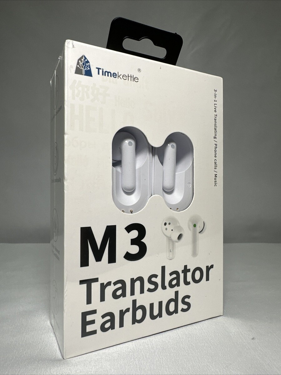 Timekettle M3 Language Translator Earbuds - Online/Offline