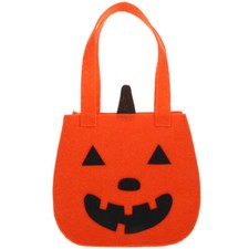 1PC Halloween Spider Handbag Halloween Treat Bag Party Candy Bag with Handle