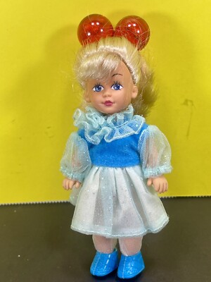 Kid Kore Vintage 1995 Doll Blonde Hair Blue Eyes 5'' Doll