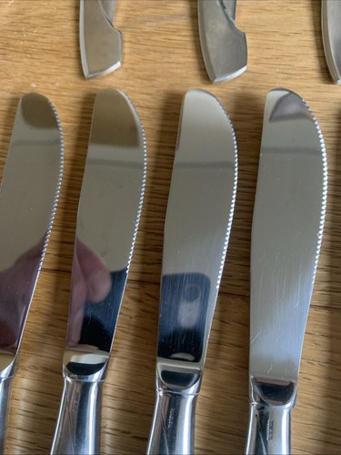 Paul Drees Solingen seltenes Edelstahl Besteck 6 Personen 36 Teile Roneusil - Bild 20 von 21