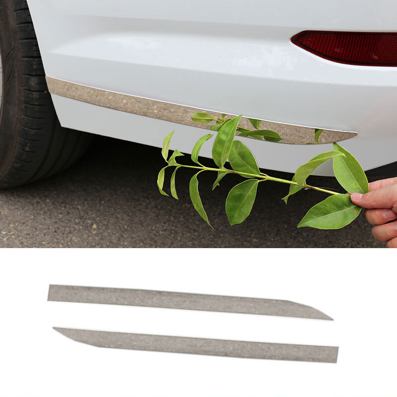 Volkswagen Jetta MK7 2019-2021 Chrome Steel Rear Bumper Lip Spoiler Apron