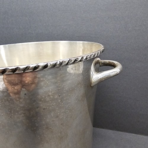 Silverplate wine bucket art Deco design - Picture 16 of 19