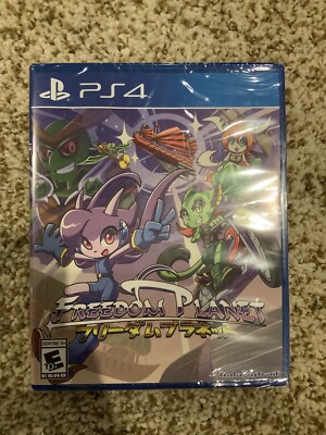 NEW SEALED PRISTINE Freedom Planet PS4 Playstation 4 - Limited Run