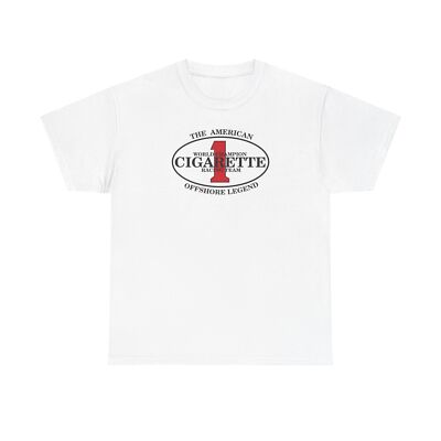 cigarette offshore racing apparel Vintage Offshore Boat Racing Boats by Cigarette Unisex Heavy Cotton T-Shirt
