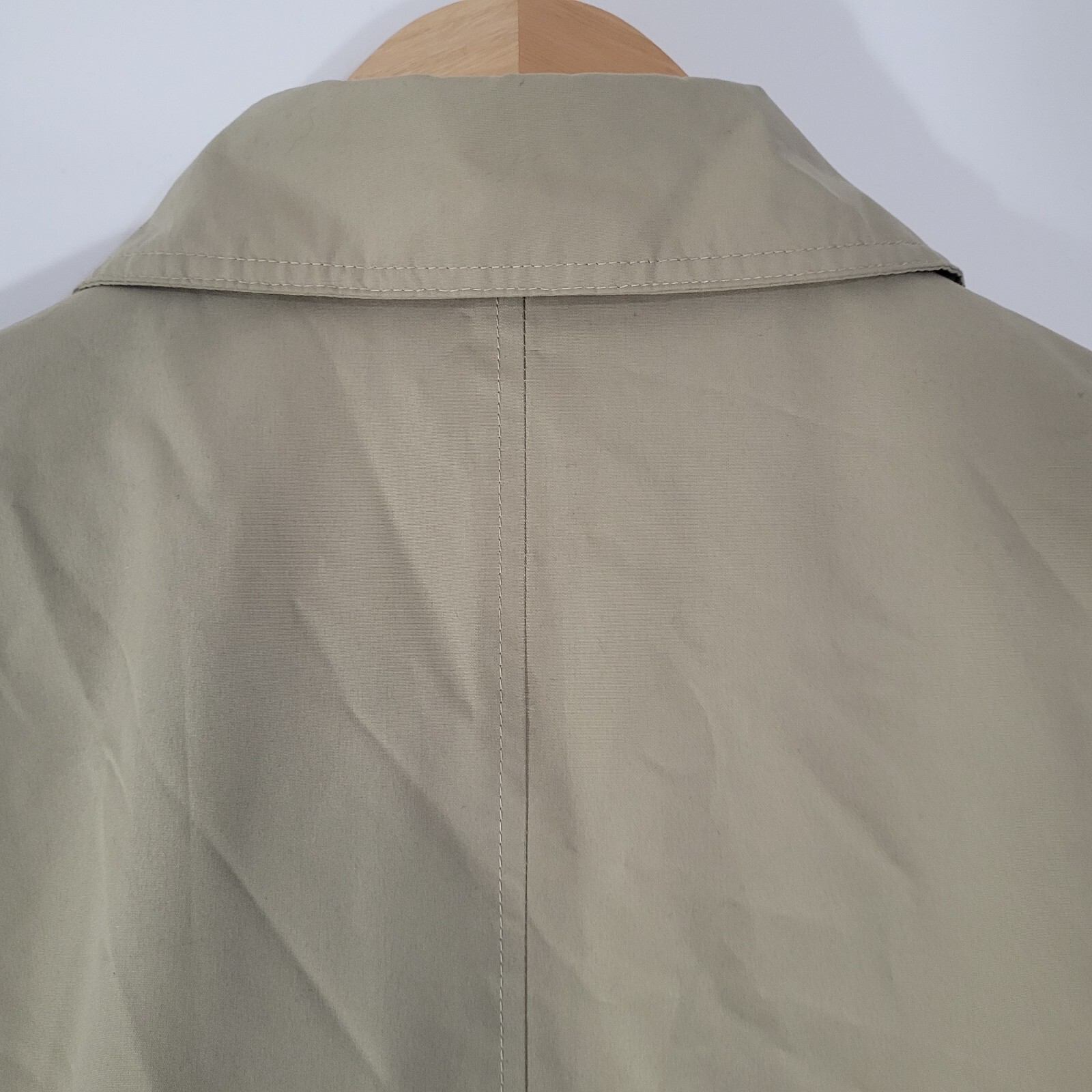 Mens Coat Beige Mackintosh Mac Small Waterproof Mid Length HENLEY