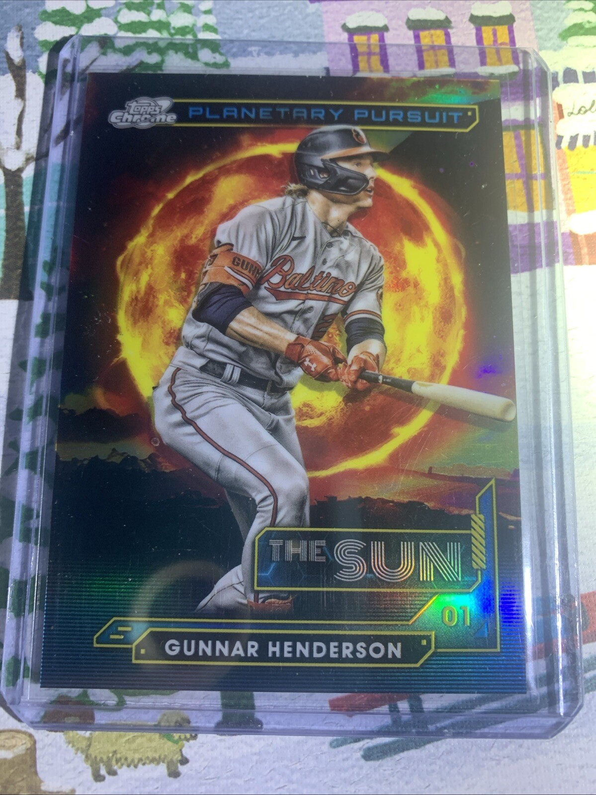 2024 Topps Cosmic Chrome - Planetary Pursuit Sun #PPS-2 Gunnar Henderson