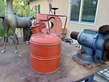 VINTAGE UNDERWRITERS' LABORATORIES INC. SAFETY CAN NO. C986995 JUSTRITE CHICAGO