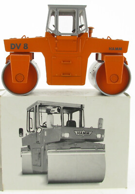 NZG 224 HAMM DV8 Straßenwalze - Tandem Roller 1:25 Walze Baumaschine Modell DV 8
