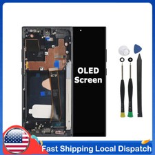OLED Display For Samsung Note 20 Ultra 5G N986 4G N985 LCD Touch Screen  Frame