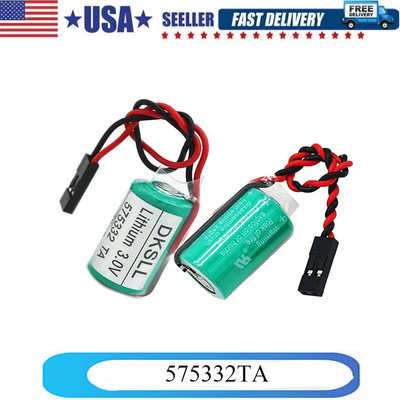 2X SIEMENS 575332TA 3V 1200mAh Battery 6FC5247-0AA18-0AA0 For 810D 840D PLC US