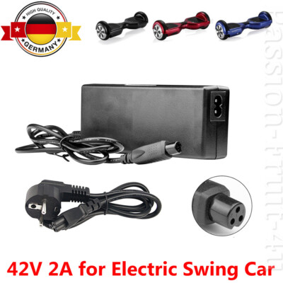 42V 2A Akku Netzteil Ladegerät Adapter für Hoverboard Self-Balancing Scooter EU