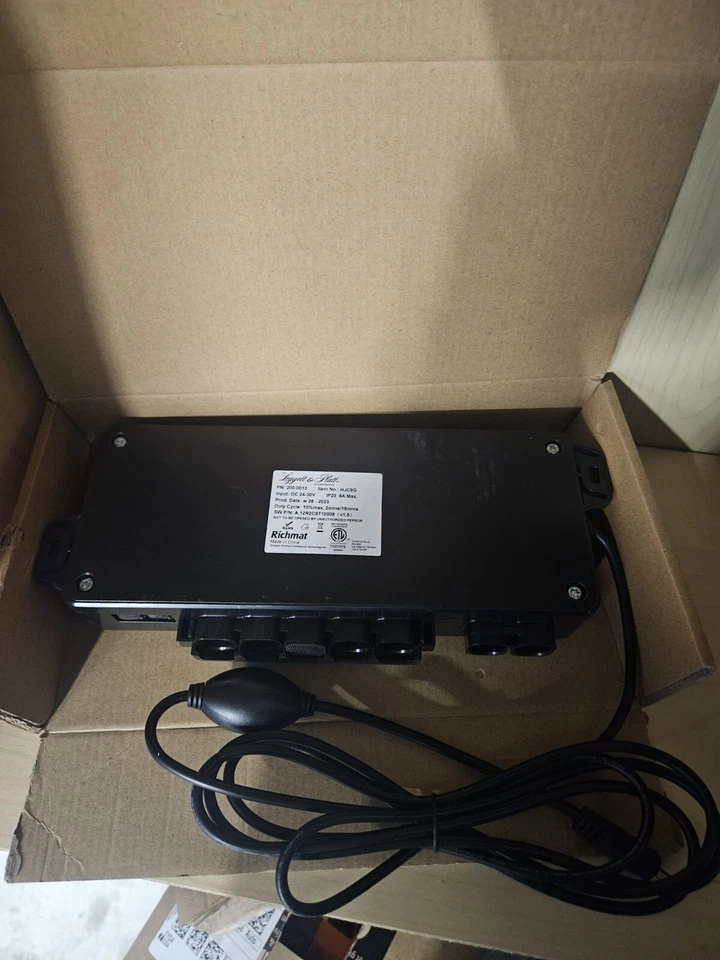 3 шт. — управление Richmat HJC9G + адаптер питания + пульт дистанционного управления Leggett & Platt - Изображение 3 из 4