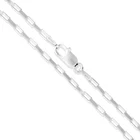Sterling Silver Long Box Chain 1.7mm Genuine Solid 925 Italy New Necklace