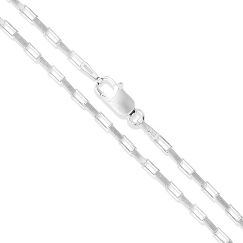 Sterling Silver Long Box Chain 1.7mm 