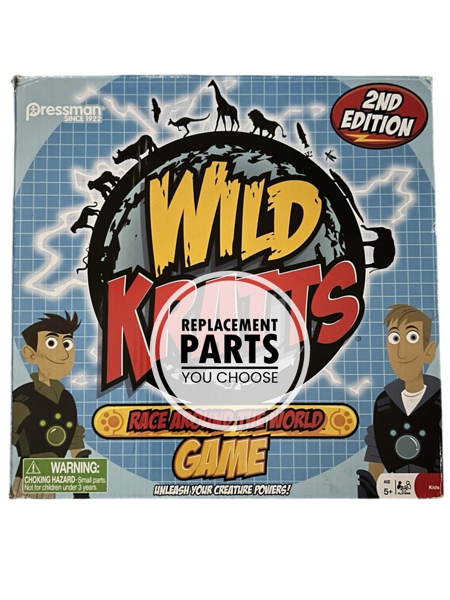 Wild Kratts Race Around the World Board Game REPLACEMENT PARTS