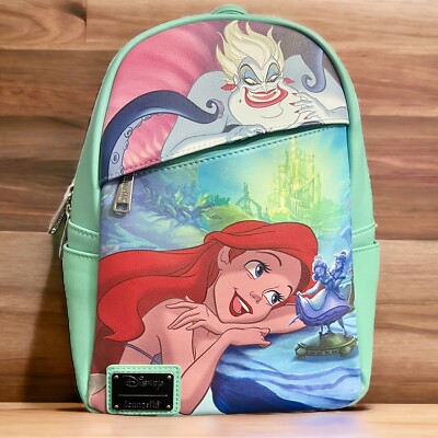 Loungefly Little Mermaid Ariel Ursula Backpack Disney Employee