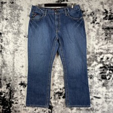 Ariat Low Rise M4 Boot Jeans Mens Size 38 Medium Wash Career Work Comfort