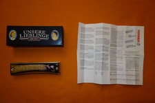 new HOHNER UNSERE LIEBLINGE 32 Hole Harmonica Key C Classic Octave Tremolo