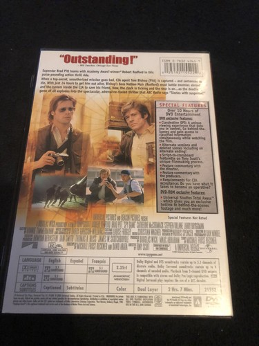 Spy Game (DVD, 2001) Unsealed - Picture 2 of 5