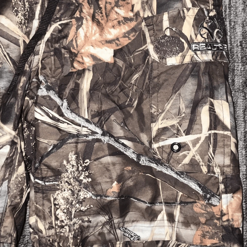 Pantalones Cortos de Natación Real Tree Camuflados Niños Talla 10/12 Carga Cordón Ventaja Max 4 Foto 2 de 4