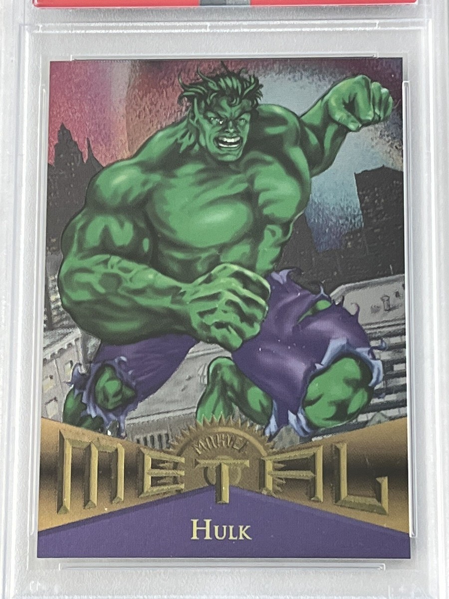 Hulk 1995 Marvel Metal #31 PSA 9 MINT Bruce Banner Stan Lee The