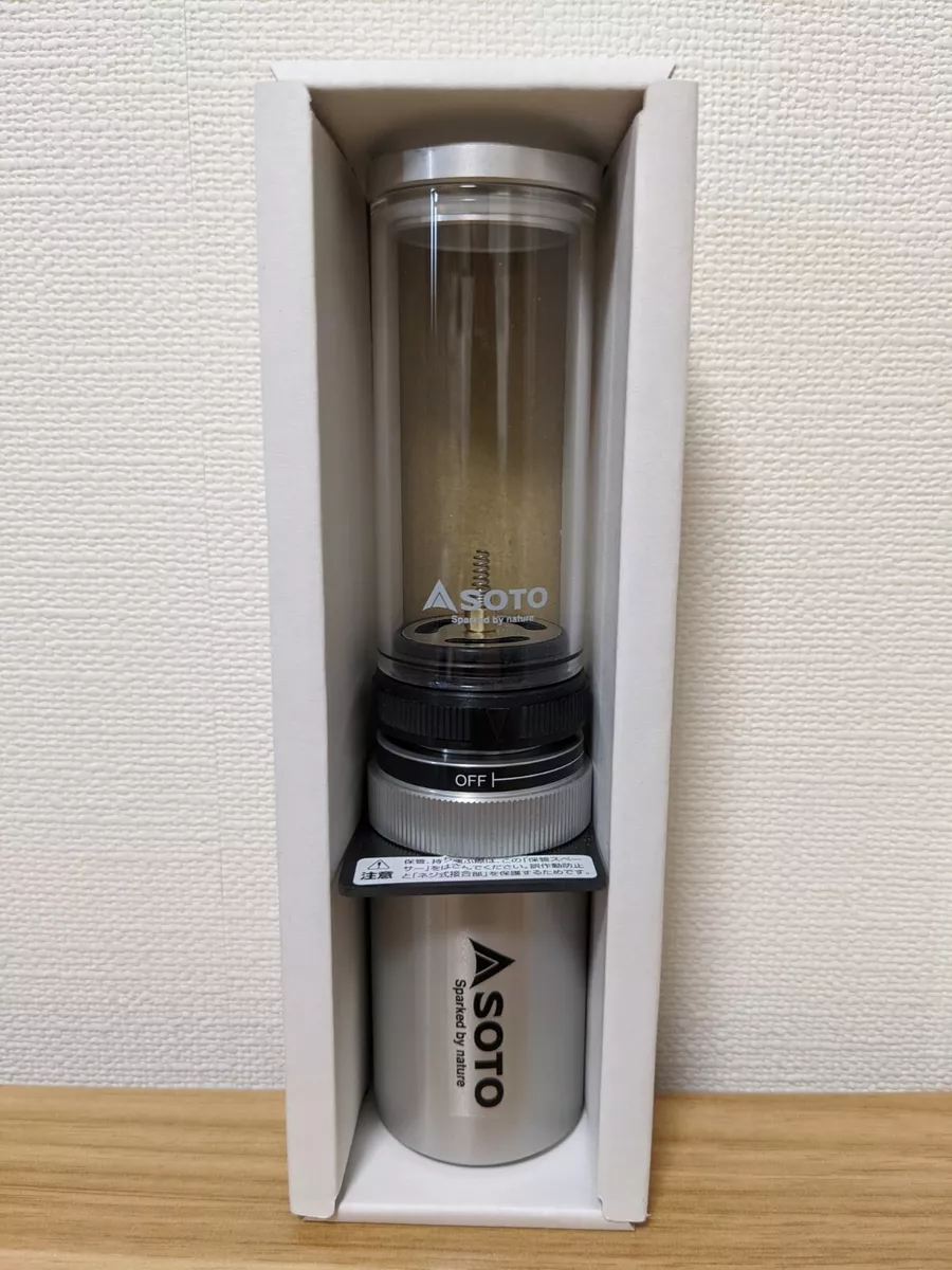 SOTO Hinoto SOD-251 Lantern Silver Body Only NEW JAPAN SOTO Hinoto SOD-251 Lantern Silver Body Only NEW JAPAN