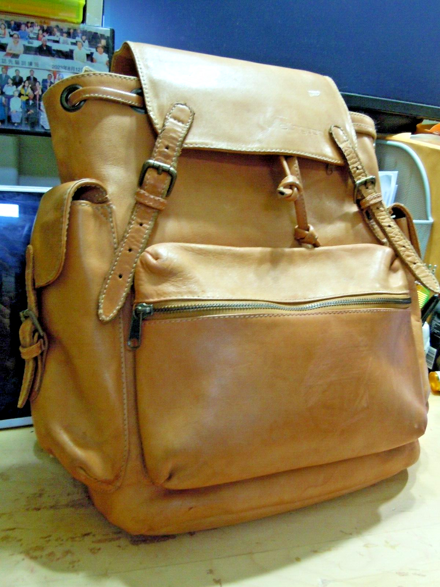 ELLINGTON Vintage Authentic Saddle Brown Leather large  display picture 3