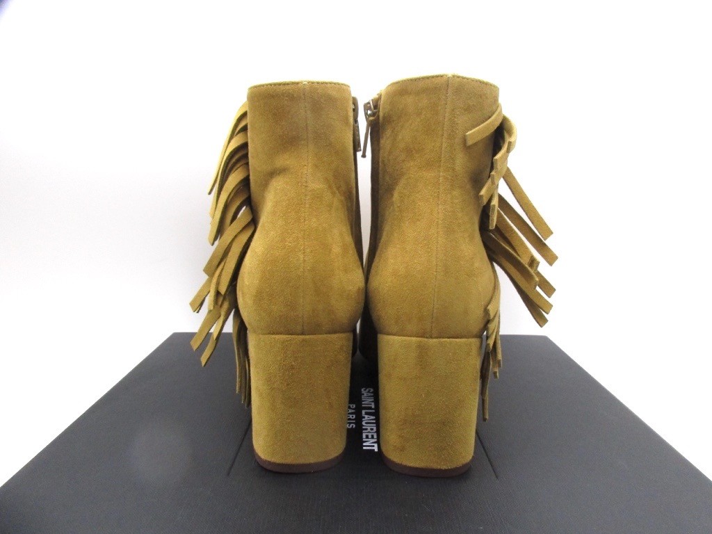 Stivaletti stivaletti Yves Saint Laurent bambino 70 frange zip 38 5 8 5