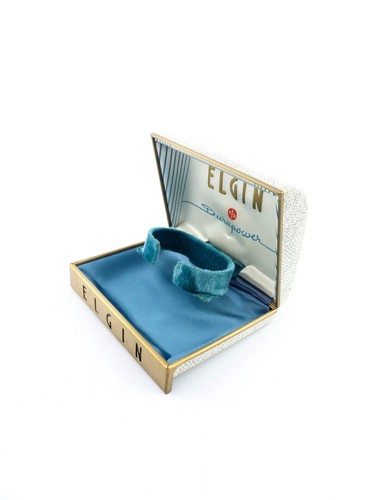 Amazing Elgin DURAPOWER watch box from the 1940s - Picture 8 of 9