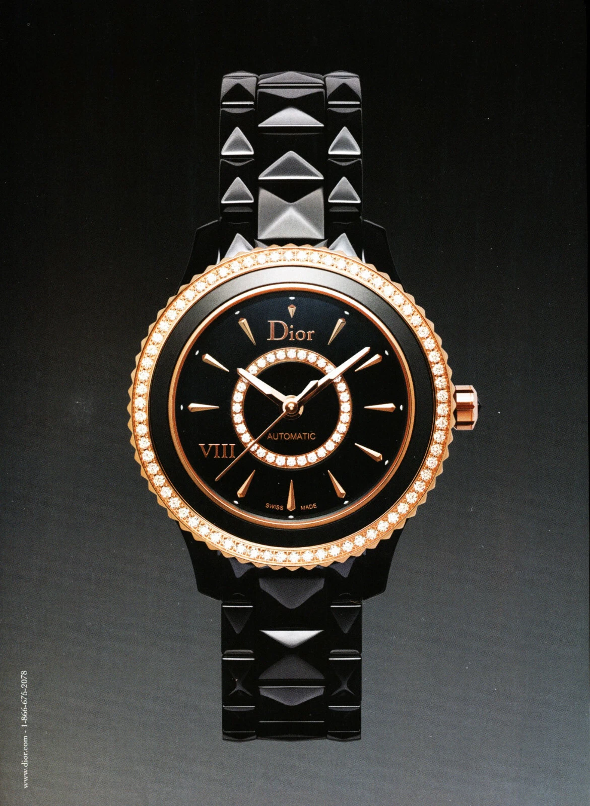 Publicité promo DIOR WATCH MAGAZINE #14 ORIGINALE 