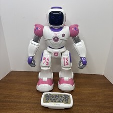 Hard To Find PINK Ruko Carle 1088 Smart Robot 15.8 inches tall w/remote
