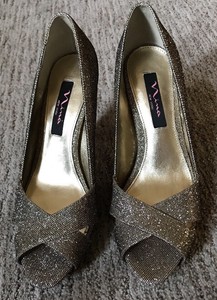 Nina-New-York-Gold-Platform-Stiletto-Evening-Shoes-Size-8M